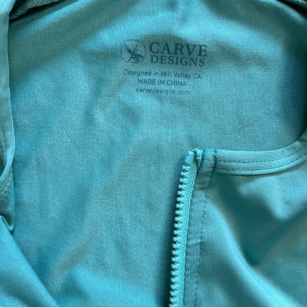 CARVE Dawson Rashguard Aqua - Picture 3 of 8